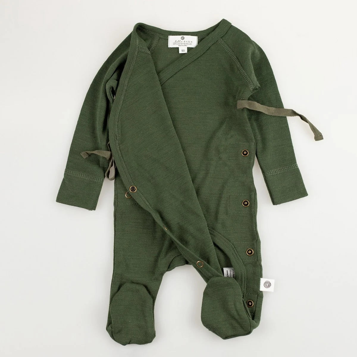 Lille Barn - Wollen Boxpakje - Rifle Green