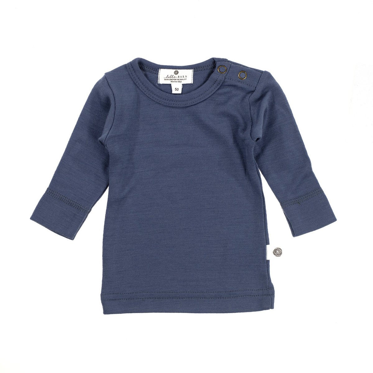 Lille Barn - Merinowollen trui - Vintage Indigo