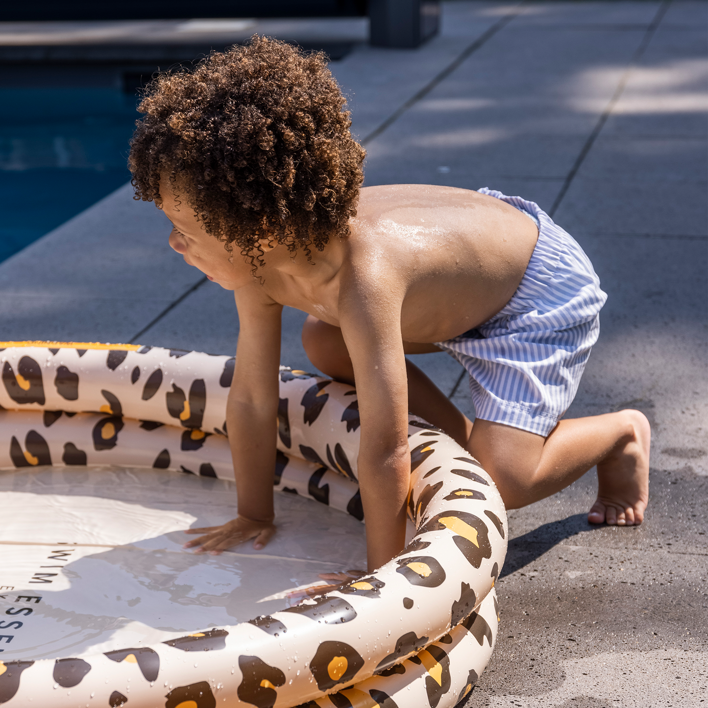 Swim Essentials - Zwemboxer Lichtblauw