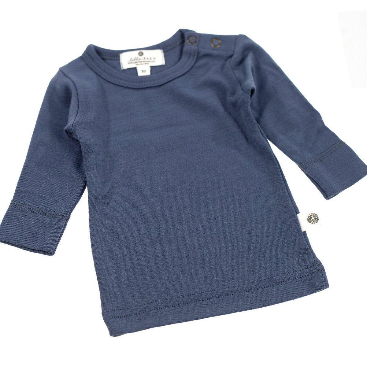 Lille Barn - Merinowollen trui - Vintage Indigo