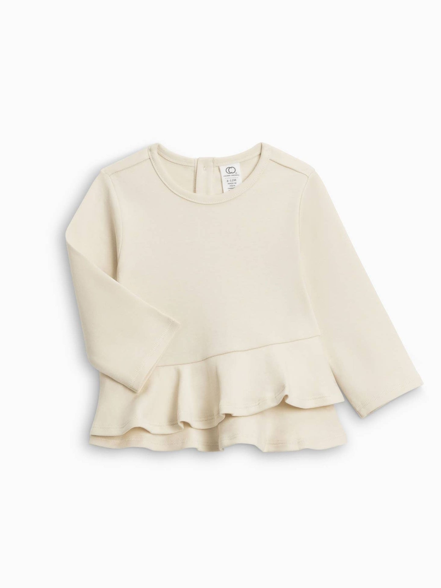 Colored Organics - Edith top met ruches