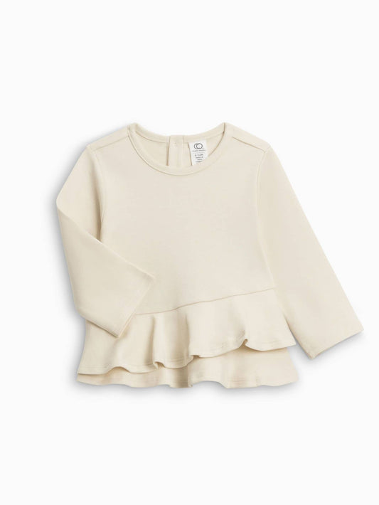 Colored Organics - Edith top met ruches