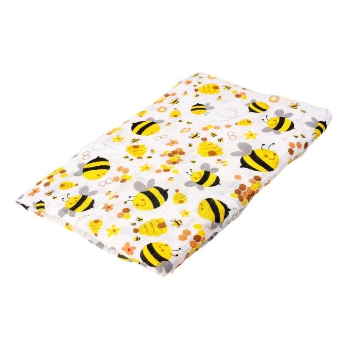 HAPPY BEAR - Hydrofiele doek - Bees