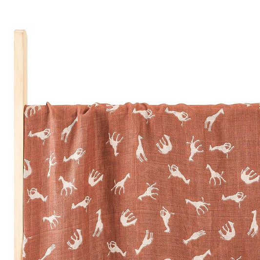 HAPPY BEAR - Hydrofiele doek - Savanna