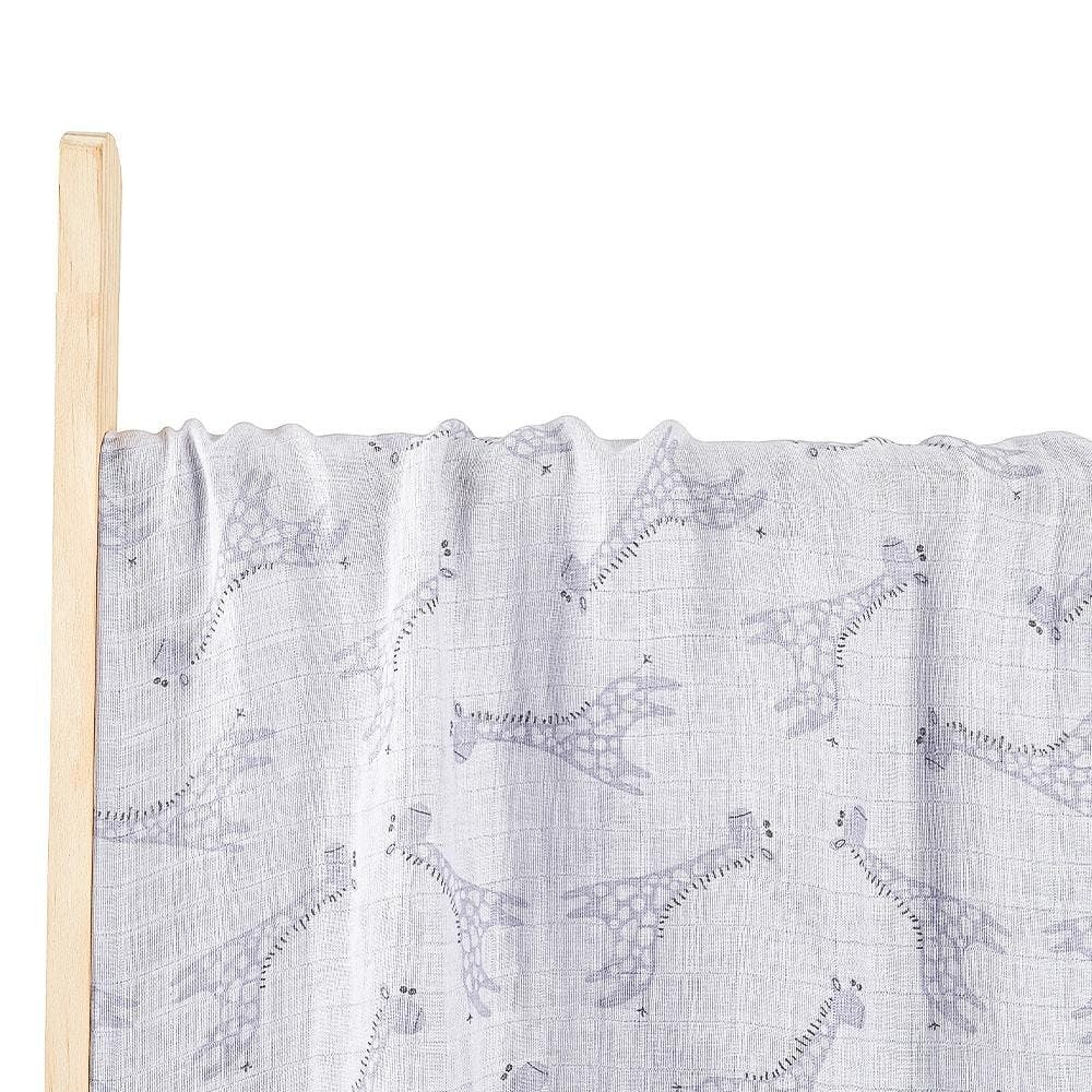 HAPPY BEAR - Hydrofiele doek - Blue Giraffe