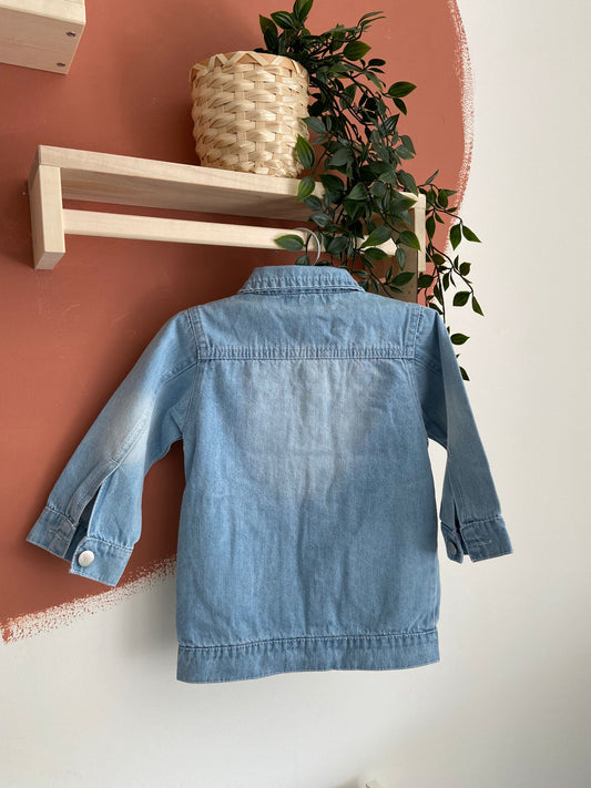 Spijkerjasje Cira - Blauw