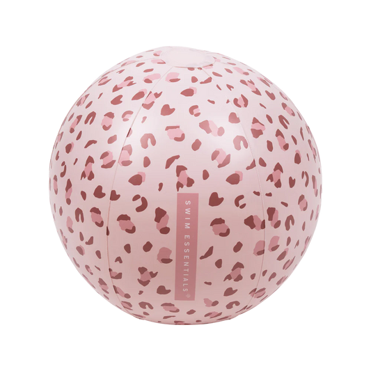 Swim Essentials - Beach Ball Old Pink Leopard